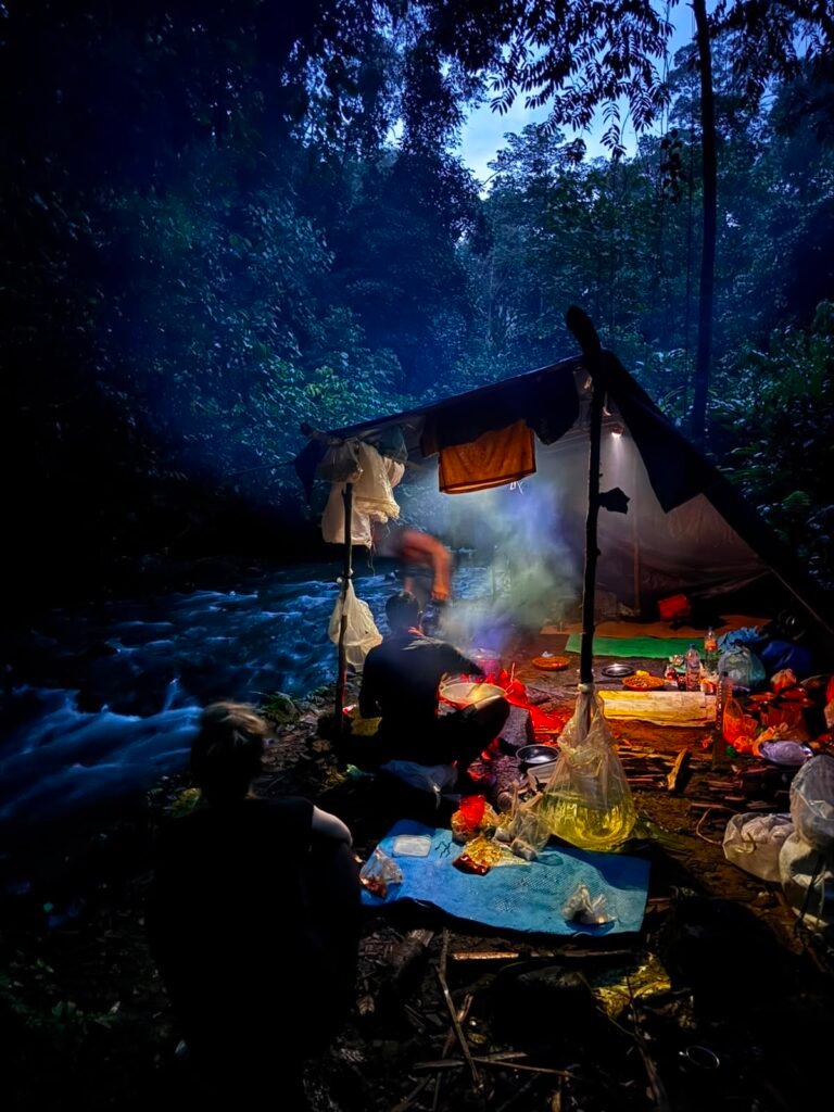 Wild Camping in the Sumatran Rainforest