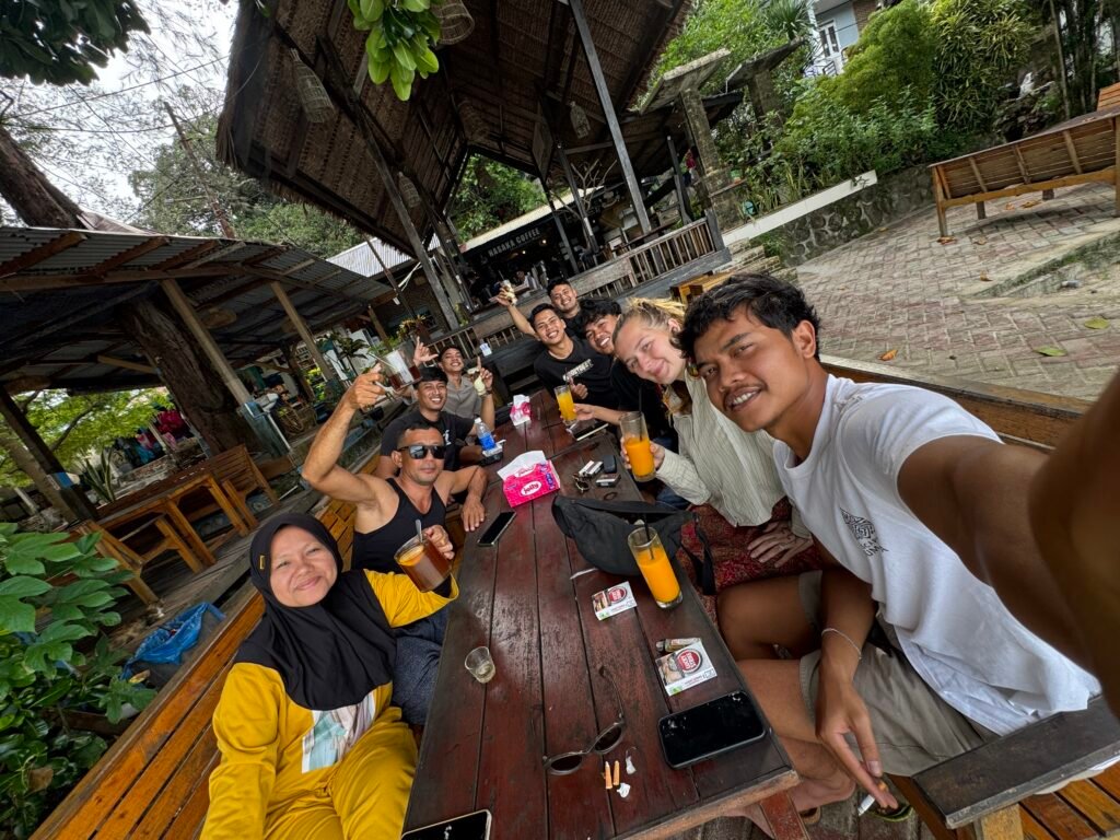 Escape to Sumatra local team in Bukit Lawang, North Sumatra